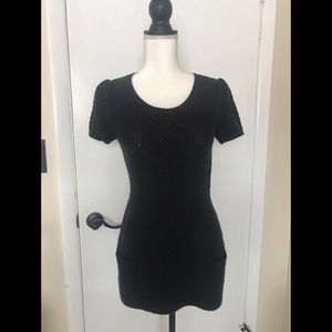 Black Express Sweater Dress